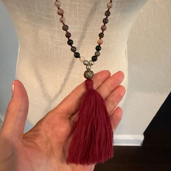 MALA PRAYER Elbaite Beads - Picture 4 of 6